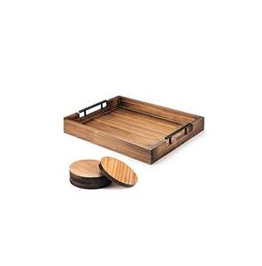 Tema nórdico, gran oferta, artículos para bebidas, bandeja de madera para servir, bandeja de madera con mango al por mayor para boda, fiesta y restaurante, bandeja para servir - Product Image 1