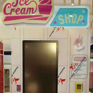 Produit le plus vendu au prix d'usine Nouveau distributeur automatique de crème glacée réfrigéré Saveurs assorties Paiement par carte de paiement - Product Image 5