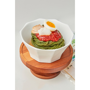 [Jayeonhanall] บะหมี่เย็นรสเผ็ดพร้อม gomchwi (Fischer's ragwort) บะหมี่เกาหลี bibim naengmyeon สมุนไพรป่าพร้อมรับประทาน - Product Image 5
