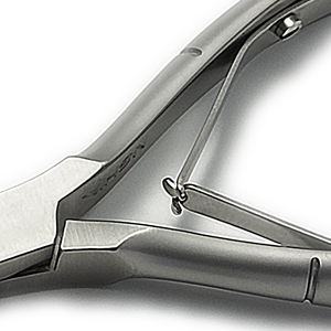 ที่ตัดเล็บสแตนเลสสีเทาแบรนด์เวียดนามมีสินค้า OEM สำหรับเด็กทารกใช้ดูแลส่วนบุคคลสำหรับใช้ในกล่องกระดาษส่งออก - Product Image 5