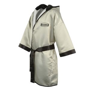High Quality Wholesale Kick <b>Boxing</b> Gown <b>Robe</b> with Customized Logo Hood Best Quality Fighter <b>Boxing</b> <b>Robes</b> - Product Image 1