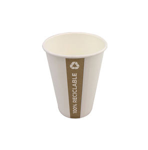 Fournisseur de boissons chaudes et froides de bonne qualité, 100% gobelets en papier recyclables de 210ml avec intérieur en Popietilen - Product Image 1