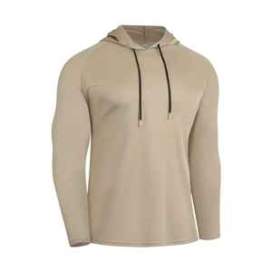 Camisetas de poliéster lisas de manga larga en blanco para hombre con gráfico de logotipo personalizado para hombre - Product Image 4