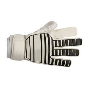 High Quality <b>Leather</b> Breathable Lightweight Full Finger Unisex Goalkeeper Gloves with Finger <b>Protectors</b> for Sports Protection - Product Image 4