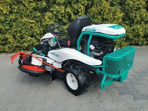 เครื่องตัดหญ้าแบบนั่งขับ รุ่น 151 RMK Rabbit RMK180 เครื่องตัดหญ้าแบบข้ามแถว เครื่องยนต์ V-Twin 21 แรงม้า ระบบเกียร์ ระบบตรวจสอบระยะไกล ใช้พลังงานน้ำมันเบนซิน - Product Image 3