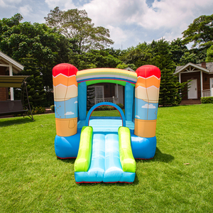 <span class=keywords><strong>Castillo</strong></span> Inflable con Tobogán, Disponible en Stock, Casa <span class=keywords><strong>de</strong></span> Brinco con Tobogán para Minoristas en Línea y Compradores Mayoristas, Ofertas <span class=keywords><strong>de</strong></span> Suministro Rápido - Product Image 2