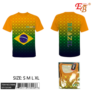 Brésil Sport T-Shirt 72PCS/Carton Premium Football Vêtements - Product Image 1
