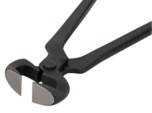 Pinza de pezuña negra de acero inoxidable de artesanía Premium con bordes afilados de corte, herramientas de herrador, extractores de zapatos, pinzas de pezuña forjadas - Product Image 3