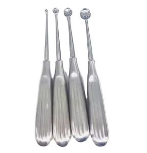 Cureta ósea profesional de alta calidad, instrumento quirúrgico, pulido de acero inoxidable, cirugía PK, cirugía médica ortopédica quirúrgica - Product Image 1