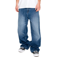 Jean en denim ample et droit unisexe pour homme, style streetwear décontracté, respirant, pour toutes les saisons