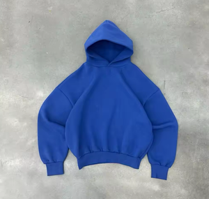 Sudadera con Capucha para Hombre, 480 g/m², Alta Calidad, al por Mayor, Estilo Cuadrado, Gris, 100% Algodón, Lisa - Product Image 3