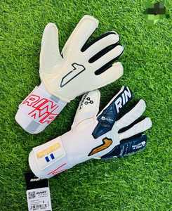 Guantes de Portero de Cuero Premium Personalizables Ajuste Personalizado Venta Al por Mayor Fútbol Agarre de Látex Cuero Cómodo - Product Image 1
