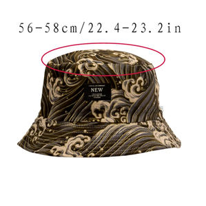 Sombreros de cubo unisex de doble cara personalizados de alta calidad para las cuatro estaciones protección solar transpirable para pesca en la playa informal - Product Image 3