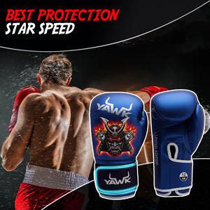 Guantes de Boxeo de Cuero de Alta Calidad y Bajo Precio, Hechos Profesionalmente, para Entrenamiento de Kick Boxing, Logotipo Personalizable, Diseño de Última Generación - Product Image 2