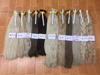 Extensions cabello naturelles de haute qualité 100% cabelo humano mégahair vierge non transformé avec prix de gros