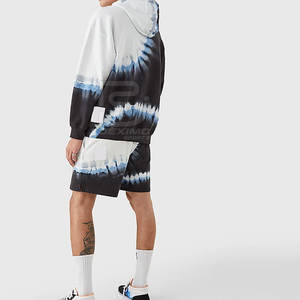 Meilleures ventes Ensemble short et sweat à capuche respirant pour femmes, ensembles sweat à capuche et short pour femmes de couleur au design personnalisé - Product Image 6