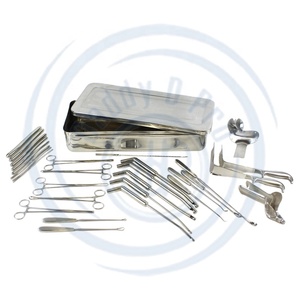 CURETTAGE y ASPIRACIÓN IVG Juegos de instrumentos de cirugía Estándar alemán Alta calidad BOITE POUR CURETAGE ET ASPIRATION IVG - Product Image 1