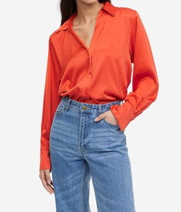 Chemise pour femmes Chemises en jean décontractées à manches longues Chemisier pour femmes Vêtements amples et confortables Tops Fashion Female Shirt - Product Image 3