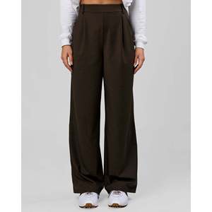 Pantalones Anchos StretchShift Color Café, Transpirables y Rectos para Oficina, Tallas XS-XL-3XL - Product Image 2
