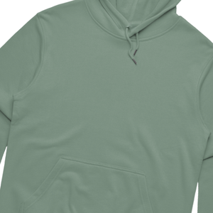 Sudadera con Capucha Verde Salvia Unisex, Sudadera con Capucha Lisa de Felpa de Algodón Premium, Ropa de Invierno, Estilo Urbano, Fabricante Mayorista - Product Image 4