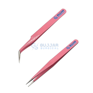 Outil en acier inoxydable ProGrip Beauty Tweezer pour le toilettage conçu pour la précision et le confort - Product Image 3