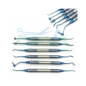 Manual profesional de acero inoxidable de alta calidad y fuente de alimentación juegos de instrumentos quirúrgicos dentales venta en línea - Product Image 5