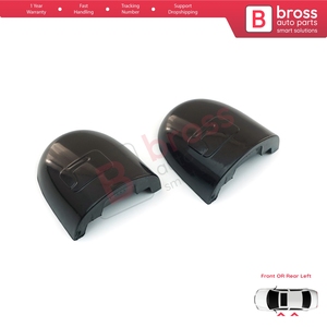 ชุดฝาครอบกุญแจมือจับประตูซ้าย BDP660-1 รุ่น 8200036411 สีดำ สำหรับรถยนต์ Megane Scenic Laguna 2 Primera P12 Espace 4 Vel Satis Clio - Product Image 3