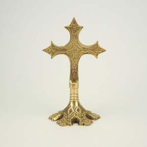 2023 nouveau Design en laiton église autel incroyable Crucifix à prix raisonnable bonne vente nouvel an église décor autel - Product Image 4