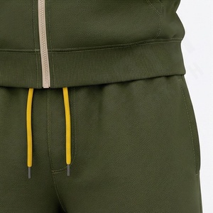 Conjunto Deportivo de Invierno para Hombre, con Capucha y Logotipo Personalizado, Estilo Casual, Holgado, de Algodón y Felpa, para Gimnasio, Fitness y Deportes, Dos Piezas - Product Image 5