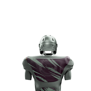 Uniforme d'équipe de football américain pour hommes, maillot et pantalon, tissu respirant à séchage rapide pour l'entraînement, la pratique et le jour du match - Product Image 6