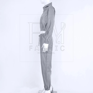 Conjuntos cortavientos de mujer de color personalizado, ropa de calle de dos piezas con decoración de encaje, manga larga transpirable a prueba de viento para invierno - Product Image 6