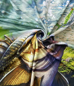 Camisa de pesca de secado rápido UPF 50 + ligera personalizada para hombre, transpirable con protección UV Sudadera con capucha, conjunto de ropa de pesca de rendimiento - Product Image 5