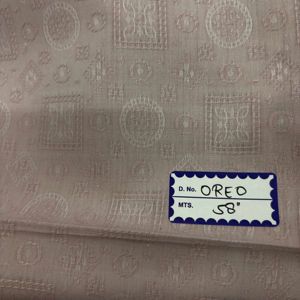 Tissu de chemise en jacquard de coton de Gizeh de qualité supérieure, largeur 58, texture élégante pour chemises et kurtas haut de gamme - Product Image 1