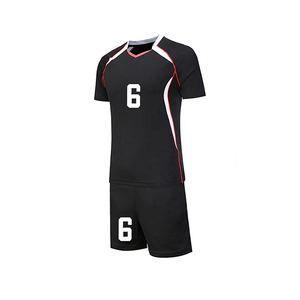 Conjunto de Uniformes de Voleibol de Alta Calidad, 100% Poliéster, Color Personalizado, Transpirable, de Secado Rápido, Jersey y Pantalones Cortos, Ropa Deportiva - Product Image 2