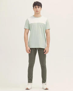 เสื้อยืดผ้าฝ้าย100% โอเวอร์ไซส์ของผู้ชายน้ำหนักมากพิมพ์ลายดิจิตอลแบบกำหนดเอง - Product Image 3