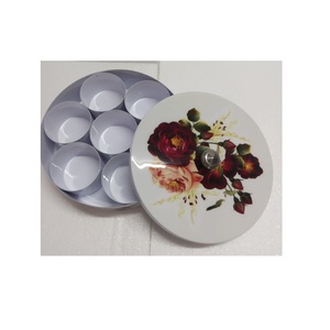 Boîte de masala d'épices en laiton et cuivre de bonne qualité faite à la main en laiton et métal de fournisseur de prix de gros d'Inde - Product Image 6