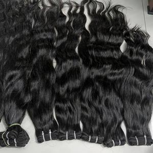 Vente en gros de paquets de cheveux humains Remy vierges indiens à cuticule alignée cheveux péruviens non traités du vendeur - Product Image 1