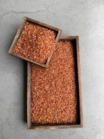 ANNA DO Échantillon gratuit Riz rouge gluant sain Riz au sang de dragon à grain long Riz Arroz Rouge Bera en 1kg 500gr 2kg 5kg Sac sous vide