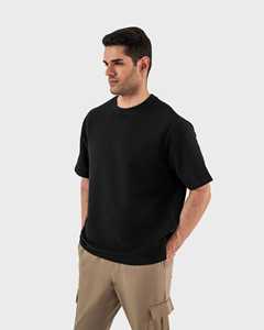 T-shirt décontracté à manches courtes de style chaud pour hommes haut de gamme à la mode polyvalente à la mode d'été 100% coton tricoté pour les hommes - Product Image 5