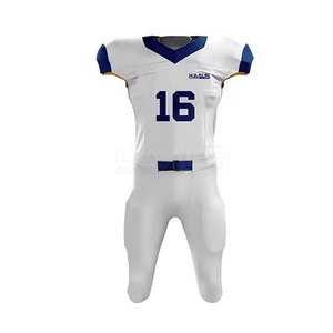 Uniforme de Fútbol Americano Transpirable de Alta Calidad con Colores y Logotipo Personalizados - Product Image 2