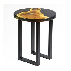 Best-Selling Modern River Design Acacia Solid Wood Epoxy <b>Resin</b> <b>Table</b> <b>For</b> Living Room Furniture Wholesale. - Product Image 2