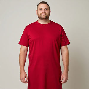 Oversize Drop Shoulder <b>T</b> Shirts Men Sportswear Running Fitness Loose Fit Tee Shirts Mens Casual Crew Neck Oversize TShirts Men's - Product Image 4