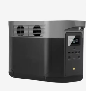 Vente de haute qualité de la station d'alimentation DELTA2MAX avec batterie intelligente supplémentaire pour augmenter la capacité de 2048Wh à 4096Wh, générateur solaire - Product Image 1