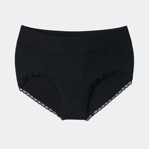 Cecina กางเกงในบิกินี่เอวสูงของผู้หญิงชุดชั้นในสีพื้นสำหรับทุกวันทำจากโพลีเอไมด์92% 8% สแปนเด็กซ์ผ้าทอโลโก้เอวขายดี - Product Image 1