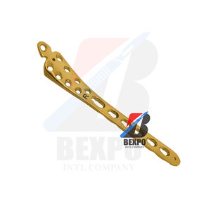 Plaque de verrouillage de sécurité pour tibia distal médial chirurgical 3.5 avec kit de chirurgie orthopédique à onglet vert titane - Product Image 3