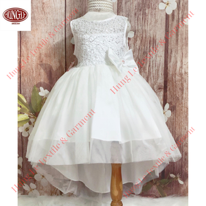 Robe de princesse à lacets de haute qualité pour les jours spéciaux avec de grands nœuds au poignet font briller les filles - Product Image 1