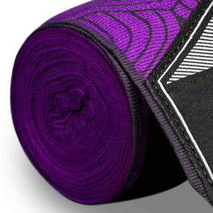 Envolturas de mano de boxeo de alta calidad hechas a medida vendajes de mano rápidos elásticos con impresión de logotipo personalizado - Product Image 3