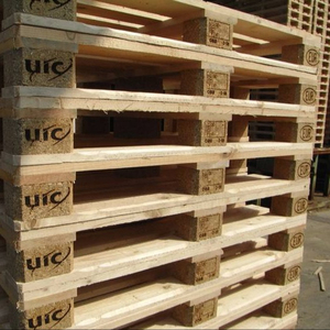 Precio de fábrica baratos Europalets EPAL venta al por mayor a granel paletas de madera estándar de la UE 1200X800 Euro transporte de paletas - Product Image 1