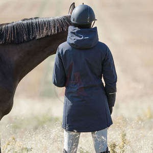 เสื้อโค้ทสำหรับขี่ม้าเสื้อโค้ทกันน้ำเสื้อโค้ทสำหรับขี่ม้าขนาดพลัสไซส์ - Product Image 5