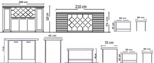 Ensemble de bureau de direction en cuir matelassé motif teck de luxe 2026 pour l'exportation d'entreprise - Product Image 3